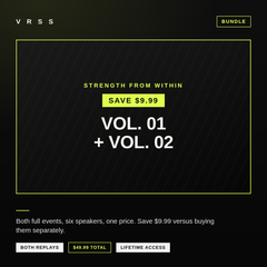 [REPLAY] BUNDLE: Strength From Within, Vol. 1 + Vol. 2