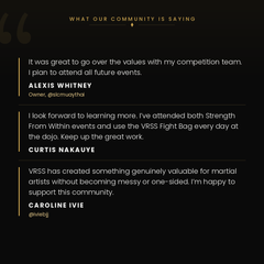 Strength From Within, Vol. 3: Fight IQ (General Admission)